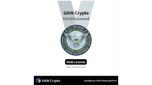 GAIN Crypto Secures U.S. FinCEN MSB Registration as Global User Base Surpasses One Million, Marking a New Phase for Compliant and Scalable Decentralized Futures Trading