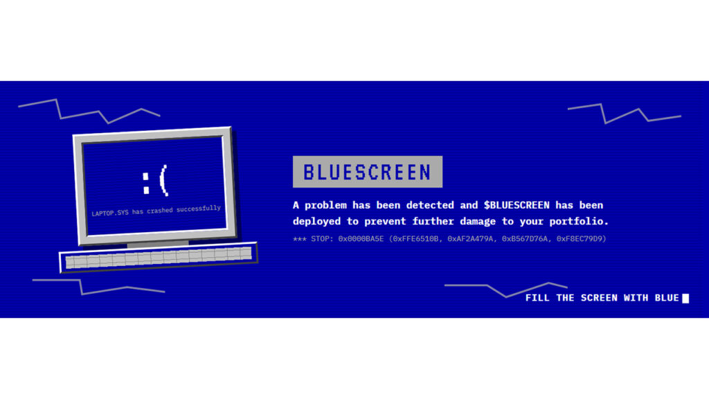 From Microsoft’s Blue Screen to Crypto: How $BLUESCREEN Is Building a Distinctive Memecoin on Base